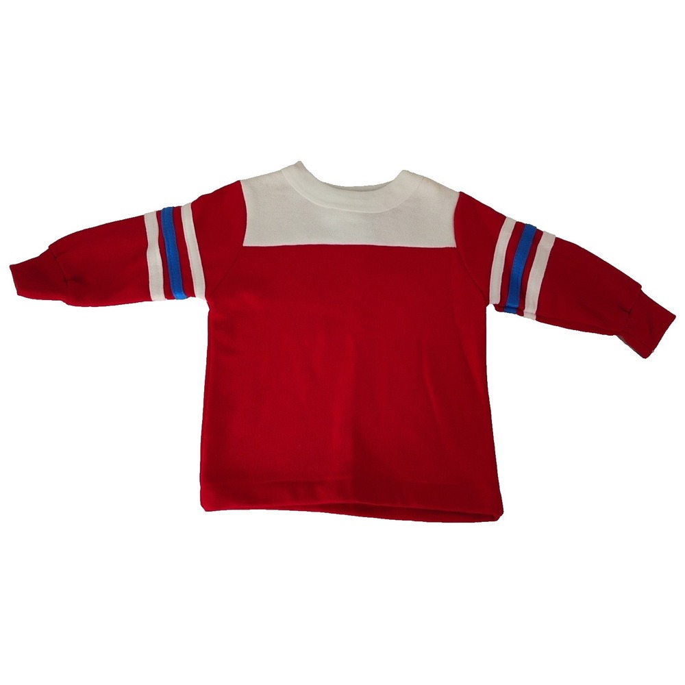 NWT Be Mine Vintage Boys‎ Size 12m Red/White/Blue Sweatshirt